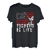 Fishing Is Life Reel Cooles T-Shirt T-Shirt