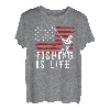 Fishing Is Life Reel Cooles T-Shirt T-Shirt