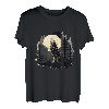Forest Wolves Heulender Wolf Abstrakt Wolf Tier Wolf Liebhaber T-Shirt