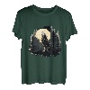 Forest Wolves Heulender Wolf Abstrakt Wolf Tier Wolf Liebhaber T-Shirt