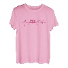 Wohnwagen Herzschlag EKG Camper Camping Lustiges Geschenk T-Shirt