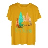 Rustikale Wildnis - Up North With Bear and Trees T-Shirt