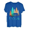 Rustikale Wildnis - Up North With Bear and Trees T-Shirt