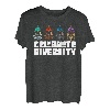 Celebrate Diversity Yeti Sasquatch Bigfoot Swamp Ape Funny T-Shirt