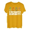 Celebrate Diversity Yeti Sasquatch Bigfoot Swamp Ape Funny T-Shirt