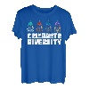 Celebrate Diversity Yeti Sasquatch Bigfoot Swamp Ape Funny T-Shirt