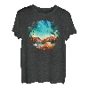 Lustiges T-Shirt für Camping, Wandern, Geschenk, Happy Camper T-Shirt