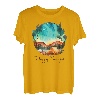 Lustiges T-Shirt für Camping, Wandern, Geschenk, Happy Camper T-Shirt