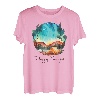 Lustiges T-Shirt für Camping, Wandern, Geschenk, Happy Camper T-Shirt