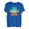 Lustiges T-Shirt für Camping, Wandern, Geschenk, Happy Camper T-Shirt