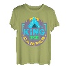 King of Camper oder Camping King - Camper Wohnmobil Camping Liebhaber T-Shirt