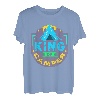 King of Camper oder Camping King - Camper Wohnmobil Camping Liebhaber T-Shirt