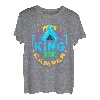 King of Camper oder Camping King - Camper Wohnmobil Camping Liebhaber T-Shirt