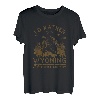 Vintage Ich wäre lieber in Wyoming Wandering Camping Trip T-Shirt