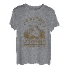 Vintage Ich wäre lieber in Wyoming Wandering Camping Trip T-Shirt
