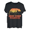 Hapfox Bär Wandern Camping Vintage T-Shirt
