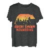 Hapfox Bär Wandern Camping Vintage T-Shirt