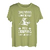 Bildung ist wichtig, aber Camping ist wichtig, Retro-Wohnmobil T-Shirt