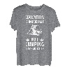 Bildung ist wichtig, aber Camping ist wichtig, Retro-Wohnmobil T-Shirt