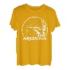 Vintage und Retro Berge und Kaktus Arizona T-Shirt