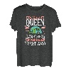 Camper Queen Wohnmobil Frau Campervan Campingplatz geboren T-Shirt