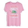 Camper Queen Wohnmobil Frau Campervan Campingplatz geboren T-Shirt