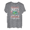 Camper Queen Wohnmobil Frau Campervan Campingplatz geboren T-Shirt