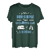 Herren T-Shirt, Humor, Herren, Papa, Mec Simple Camping Car Apero T-Shirt