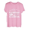 Rhymes with Camping Alcohol Frau Campingplatz Zelt Wohnwagen T-Shirt