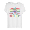 Bigfoot Retro Vintage bunte Farbstriche T-Shirt