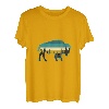 Bison American Animal Buffalo Vintage National Park Souvenir T-Shirt