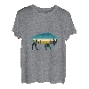 Bison American Animal Buffalo Vintage National Park Souvenir T-Shirt