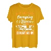 Camping & Bacon Count Me In Wohnmobil-Anhänger T-Shirt