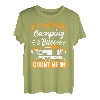 Camping & Bacon Count Me In Wohnmobil-Anhänger T-Shirt