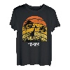 Lake Nakuru, Kenia Safari National Park Game Reserve Girrafe T-Shirt