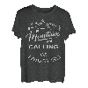 Wanderlust Woods Camping Die Berge rufen Abenteuer T-Shirt