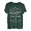 Wanderlust Woods Camping Die Berge rufen Abenteuer T-Shirt