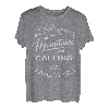 Wanderlust Woods Camping Die Berge rufen Abenteuer T-Shirt