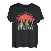 Ich würde lieber wandern Outdoor-Aktivität Bergsport T-Shirt