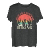 Ich würde lieber wandern Outdoor-Aktivität Bergsport T-Shirt