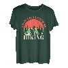 Ich würde lieber wandern Outdoor-Aktivität Bergsport T-Shirt