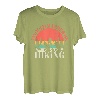 Ich würde lieber wandern Outdoor-Aktivität Bergsport T-Shirt