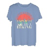 Ich würde lieber wandern Outdoor-Aktivität Bergsport T-Shirt
