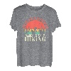 Ich würde lieber wandern Outdoor-Aktivität Bergsport T-Shirt