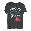 Proud Scout Mom Scouting Camp Muttertag Geschenkidee T-Shirt