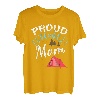Proud Scout Mom Scouting Camp Muttertag Geschenkidee T-Shirt
