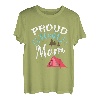 Proud Scout Mom Scouting Camp Muttertag Geschenkidee T-Shirt