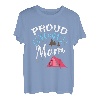 Proud Scout Mom Scouting Camp Muttertag Geschenkidee T-Shirt
