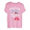 Proud Scout Mom Scouting Camp Muttertag Geschenkidee T-Shirt