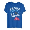 Proud Scout Mom Scouting Camp Muttertag Geschenkidee T-Shirt
